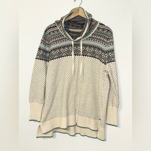 Eddie Bauer Fair Isle Turtleneck Sweater